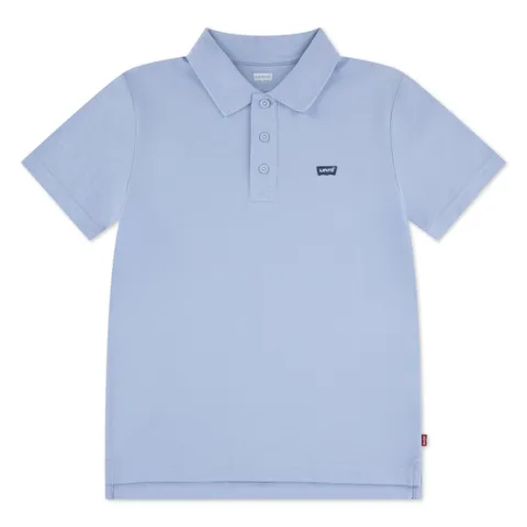 Levi's Polo con Nastro Interno sul Collo Blu Bambino