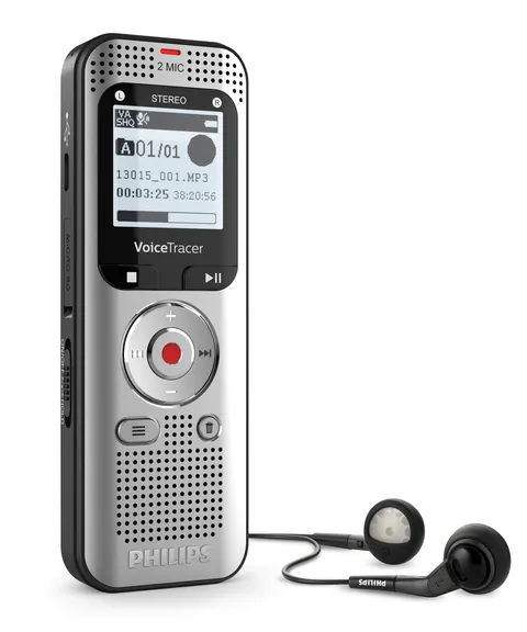 Philips DVT2015 VoiceTracer Registratore Vocale 8GB