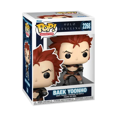 Funko POP! Animation: Solo Leveling Season 1- Baek Yoonho - Figura in vinile da