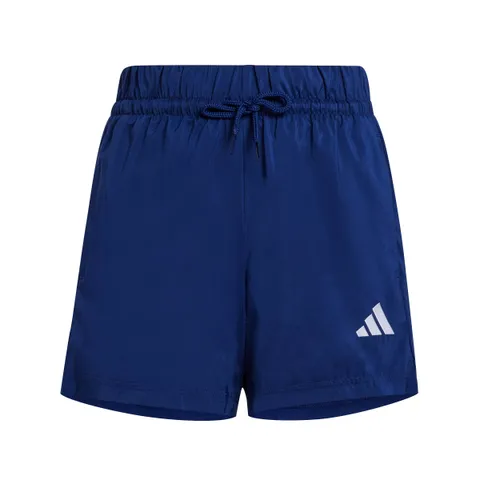 adidas Unisex - Bambini e ragazzi Essentials Climacool Shorts, Dark Blue/White, 9-10 Years