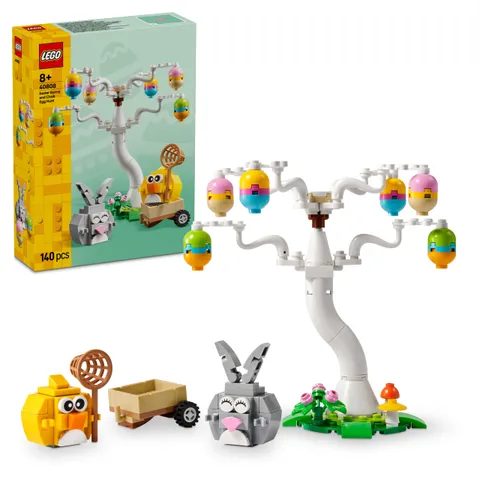 LEGO Coniglietto Pasquale e Caccia alle Uova - Giocattolo di Pasqua con Figure di