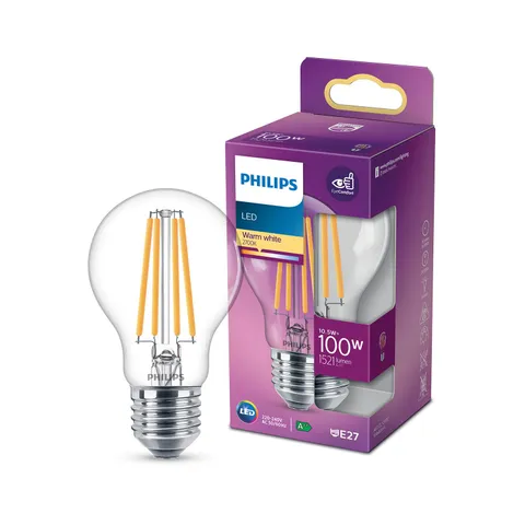 Philips LED Lampadina Filamento E27 100W