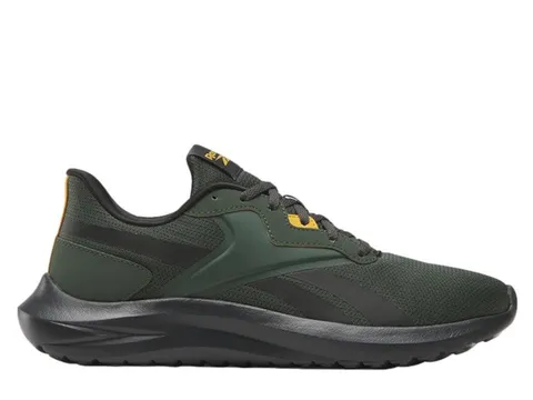Reebok Men's Energen Lux Sneaker, Grit Green Washed Black Grit Gold, 44 EU