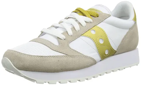 Saucony Jazz Original Vintage, Sneaker Donna, Bianco Oro, 35.5 EU