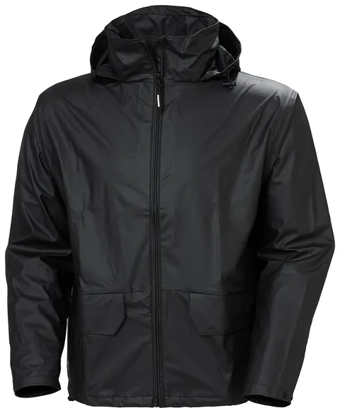Helly Hansen Workwear, Giacca a vento impermeabile Voss, 70226, taglia XS, Nero (schwarz)