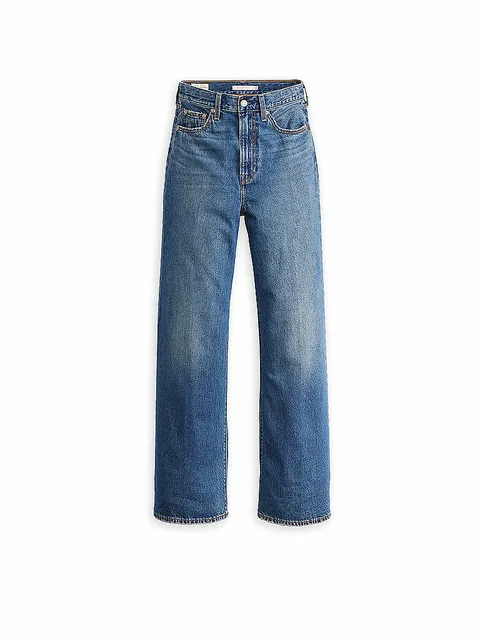 Levi's Jeans da Donna Ribcage Wide Leg, Polar Perimiter, 31W x 32L