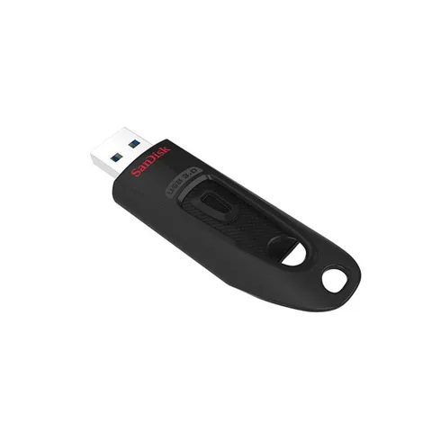 SanDisk 64GB Ultra USB Flash Drive USB 3.0 Up to 130 MB/s Read, Black, (Pack of 1)