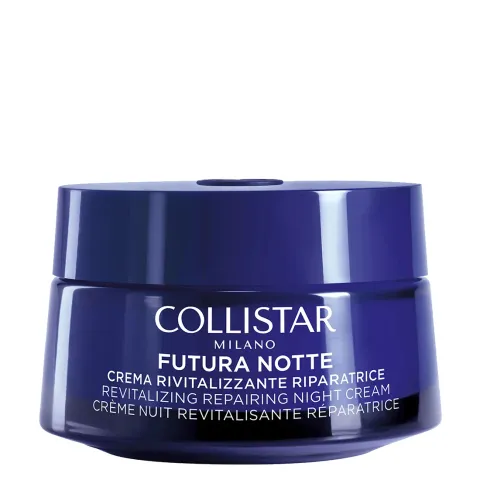 Collistar Futura Crema Notte Viso Rivitalizzante Riparatrice, Crema Anti-Età Rigenerante