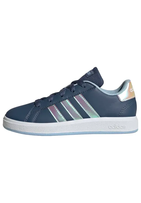 adidas Unisex - Bambini e Ragazzi Grand Court Lifestyle Lace Tennis Shoes, Preloved Ink