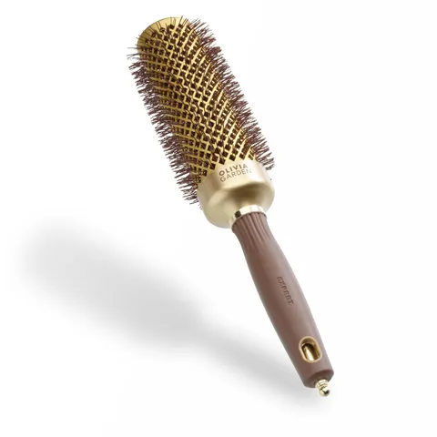 Olivia Garden Expert Blowout Shine Wavy Bristle 45 mm - Gold & Brown