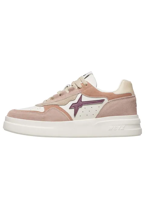 w6yz Xenia W. Suede/Calf Cipria-Bone-Cream