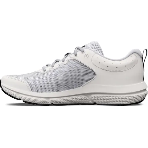 Under Armour Ua Charged Assert 10, Scarpa da corsa Uomo, White Black Black, 42 EU
