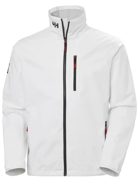 Helly Hansen Uomo Giacca Crew 2.0, Bianco, XL