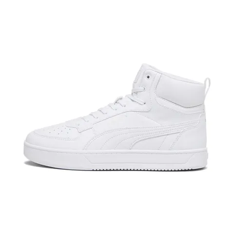 PUMA Unisex Caven 2.0 Mid Scarpe da ginnastica, Puma White Puma Silver, 38.5 EU