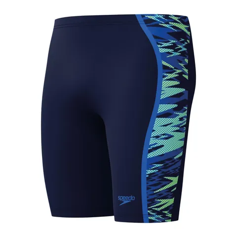 Speedo Hyperboom Splice Jammer da Uomo, Peacoat/Deep Sapphire, 32