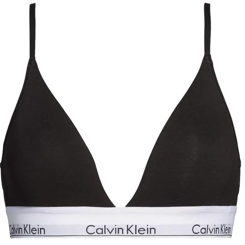 Calvin Klein Reggiseno Push-up Donna Plunge con Ferretto, Nero (Black), 2E