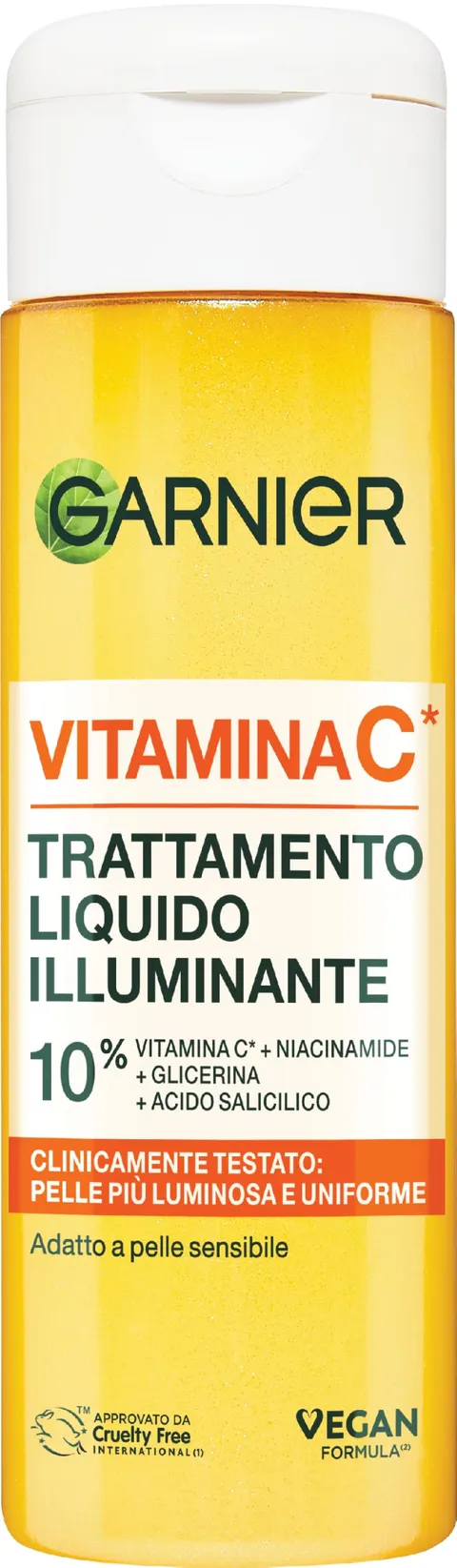 Garnier Trattamento Illuminante Vitamin C, Per Tutti i Tipi di Pelle, Idratazione Intensa