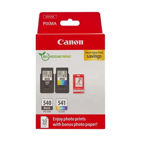Canon PG-540/CL-541 Multipack + carta fotografica