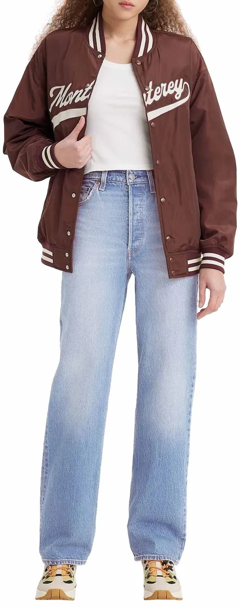 Levi's Ribcage Full Length, Jeans Donna, Samba Tango Light, 30W / 32L