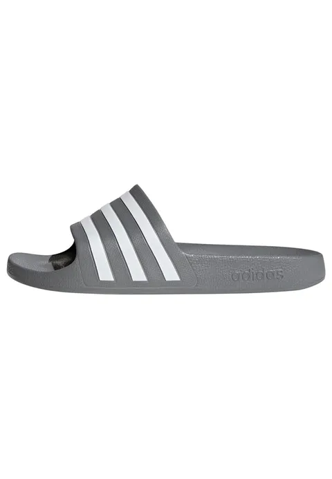 adidas Unisex - Adulto Adilette Aqua Slides Slipper, Grey Three / Cloud White / Grey Three, 43 EU