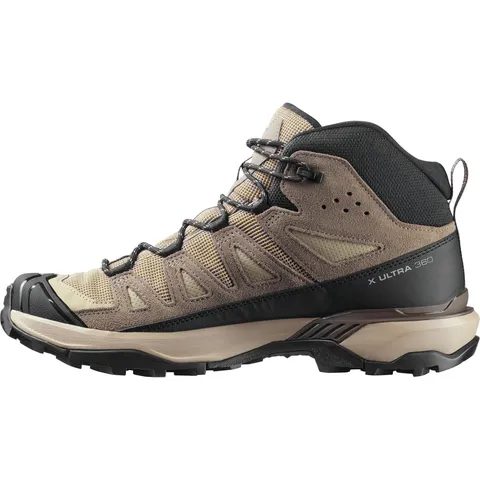 Salomon X Ultra 360 Leather Mid Gore Tex, Scarpa da Trekking Impermeabile per Uomo