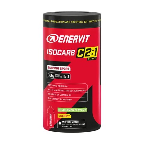 Enervit, Isocarb C2:1PRO, Bevanda Energetica Isotonica con 60g di Carboidrati per