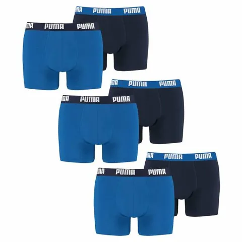 PUMA Everyday Basic Boxers 2p, Biancheria Intima Uomo, True Blue, L