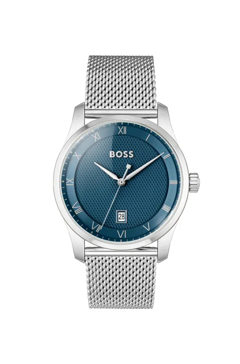 BOSS Orologio con Movimento al Quarzo a Tre Lancette da Uomo Collezione Principle con