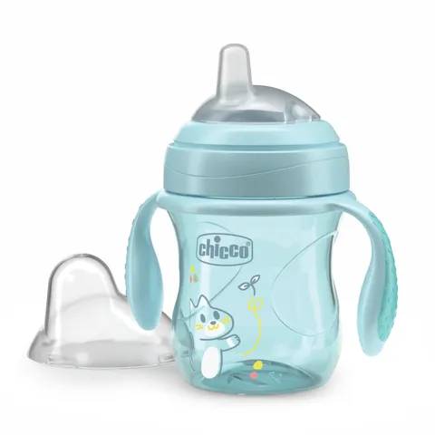 Chicco Transition Cup 200 ml Azzurra