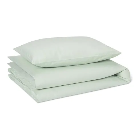 Amazon Basics Set Letto Bambini 100% Cotone Biologico, Copripiumino Reversibile 100 x 135