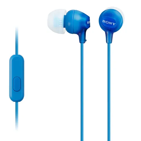 Sony MDR-EX15AP Cuffie In-Ear Blu