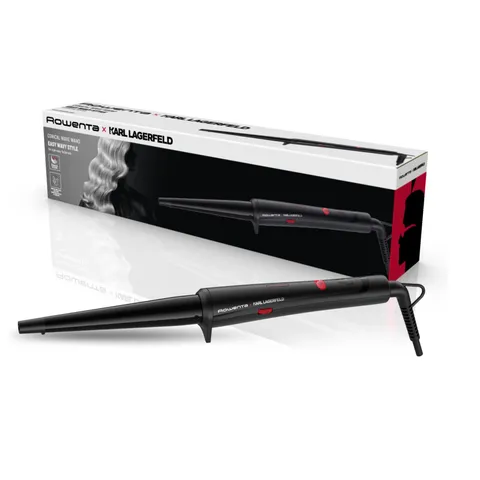 Rowenta x KARL Lagerfeld Ferro Conico, Styler Arricciacapelli, Temperature Regolabili da