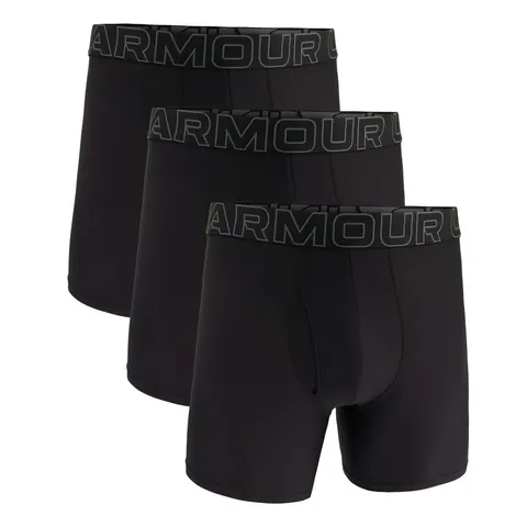 Under Armour Confezione da 3 Boxer da Uomo Tech Mesh, Gamba da 15 cm - Traspiranti, assorbono Il Sudore, Morbidi, Comfort Tutto Il Giorno