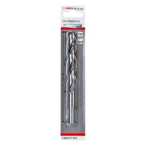 Bosch Accessories 2608577302 Punta per Metallo, 1 W, 1 V, Ø 12 mm