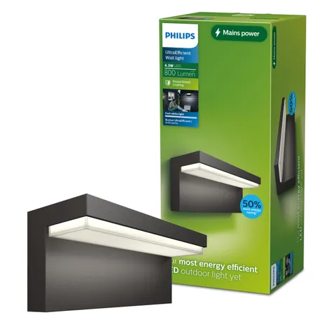 Philips LED Bustan Lampada Parete Esterna 3.8W IP44