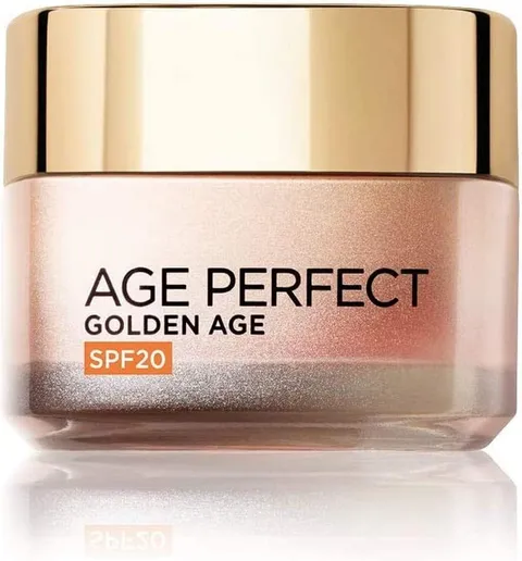 L'Oréal Paris Crema Viso Giorno Age Perfect Golden Age, Azione Anti-età per Pelli Mature