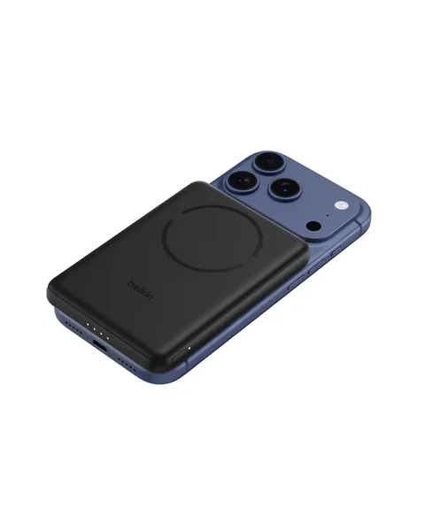 Belkin BoostCharge Power Bank 5000 mAh Magnetico, Certificato Qi2, Caricatore Portatile