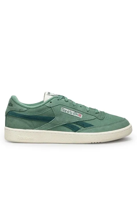 Reebok Unisex Club C Revenge Sneaker, Verde fielo/Verde Metallo/Chalk, 36,5 EU