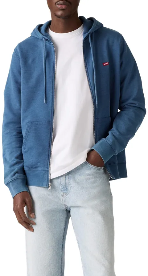 Levi's The Original HM Zip Up True Indigo Mid I, True Indigo Mid Indi, S