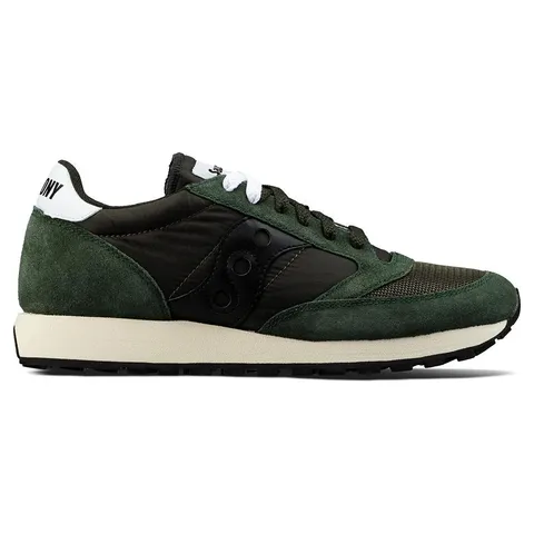 Saucony Jazz Original Vintage, Sneaker Uomo, Dark Green Black, 39 EU