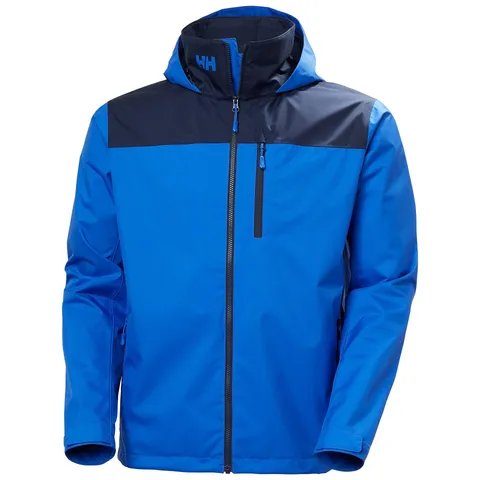 Helly Hansen Giacca da uomo con cappuccio Crew 2.0, cobalto 2.0, S