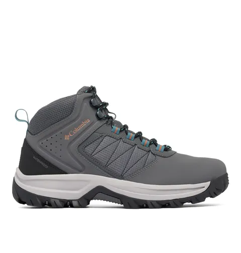 Columbia Escursione Trasversale Impermeabile, Scarpe da Escursionismo Uomo, Grigio Scuro