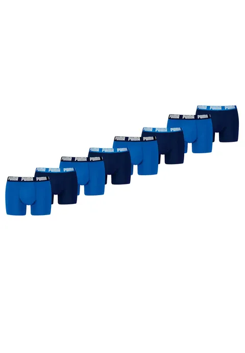 PUMA Everyday Basic Boxers 2p, Biancheria Intima Uomo, True Blue - New, M