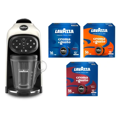 Lavazza A Modo Mio Deséa White Cream Macchina
