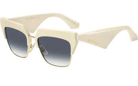 ETRO Occhiali da sole - modello Etroclub, colore ivory, lente 56 mm, ponte 18 mm