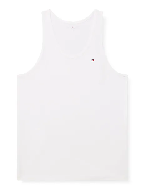 Tommy Hilfiger Canotta da Uomo 3P UM0UM03867 Canotta, Bianco (Bianco/Bianco/Bianco), M