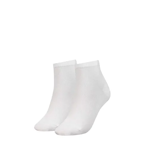 Tommy Hilfiger Short, Calzini Donna, Bianco, 35-38