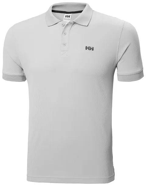 Helly Hansen Uomo Driftline Polo, Grigio Nebbia, 2XL