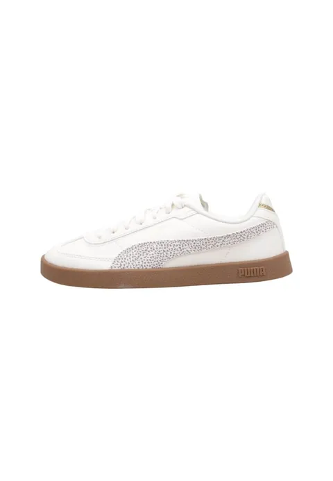 PUMA Club II Era Topcat - Sneaker da Donna, Satinata, Avorio-Rosa Latte, Taglia 40
