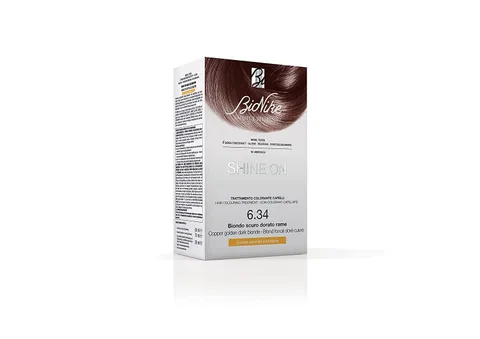 Bionike Shine On - Trattamento Colorante Capelli, Kit Tinta per Cute Sensibile Senza